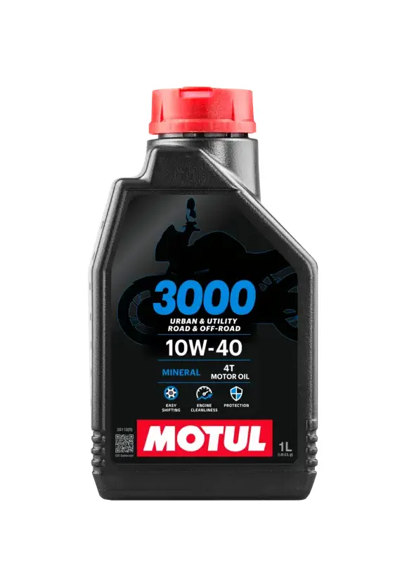 Motul 3000 10W-40 4T Motosiklet Motor Yağı 1 Litre