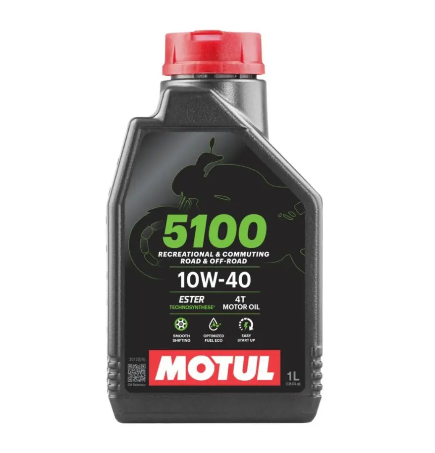 Motul 5100 10W-40 4T Motosiklet Motor Yağı 1 Litre