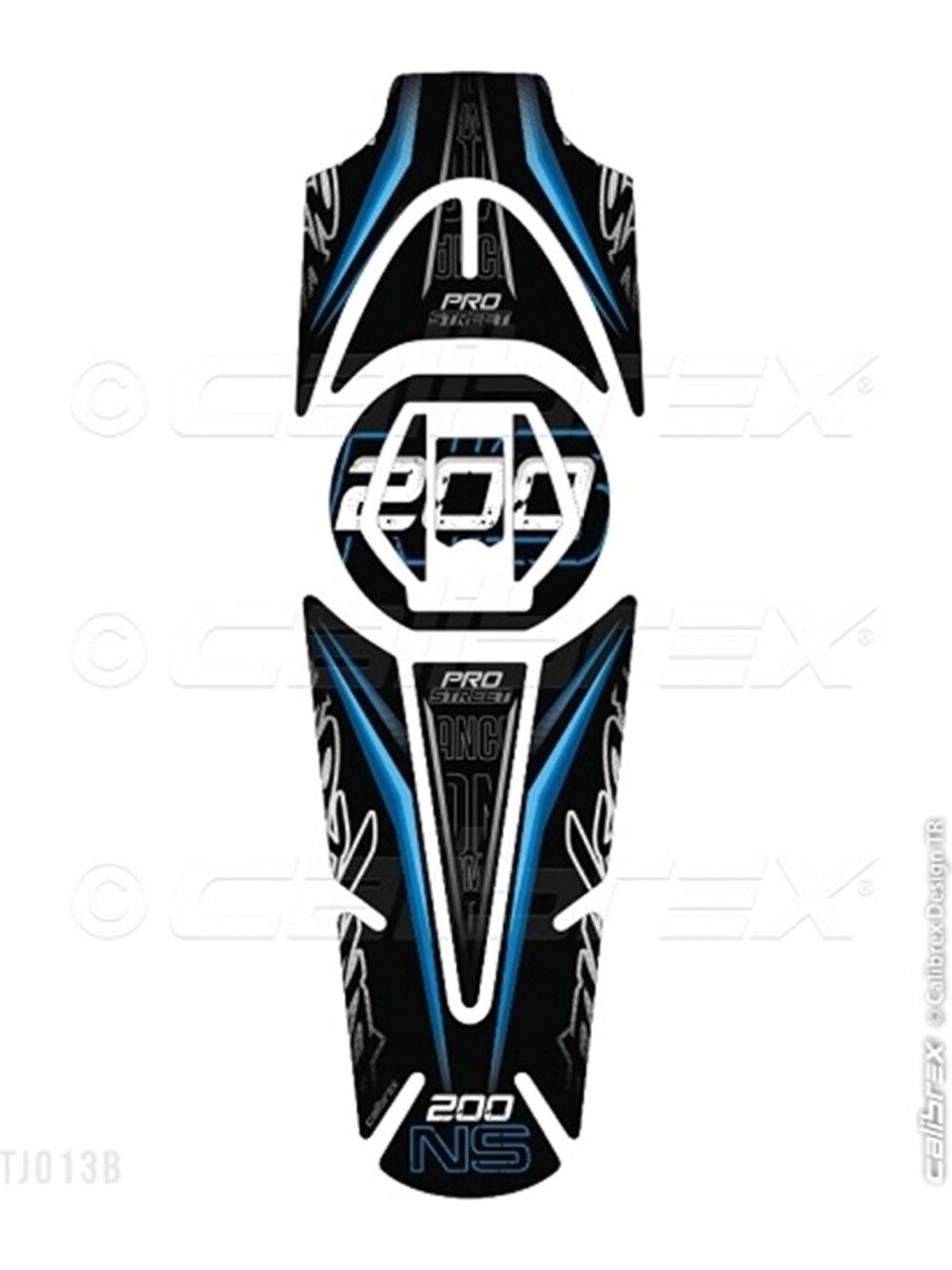 Calibrex Bajaj Pulsar NS200 Tank Pad Seti TJ013B