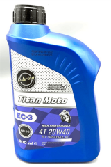 Lubrico Titan Moto 4T EC-3 20W-40 Motosiklet Yağı 900ml