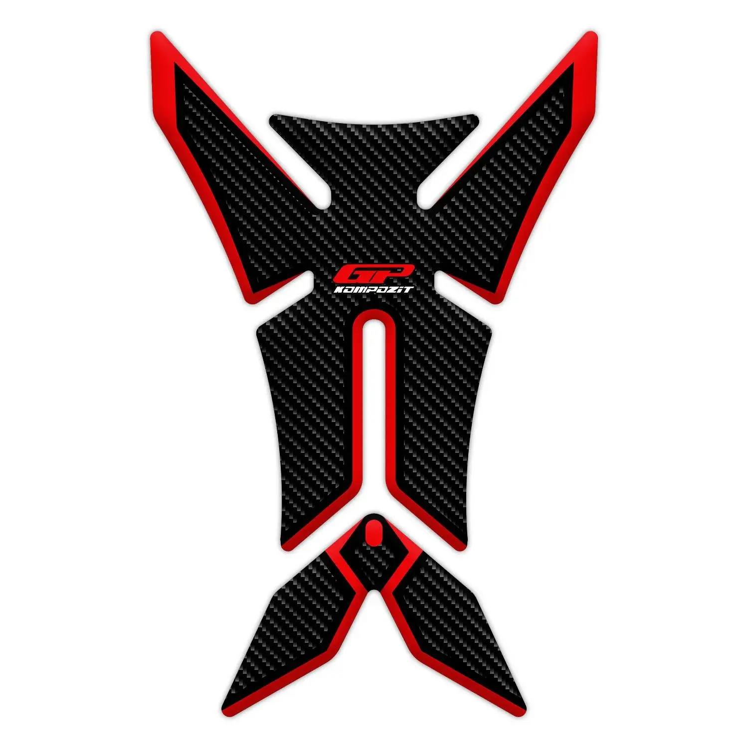 GP Kompozit Universal Tank Pad Model X Kırmızı GP06010600401982