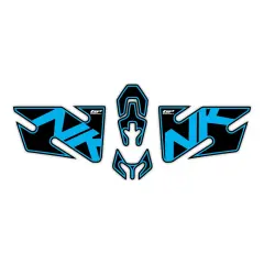 GP Kompozit CF Moto 250 NK 2018-2022 Uyumlu Tank Pad Turkuaz GP04020602701827