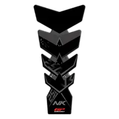 GP Kompozit CF Moto 250 NK 2018-2022 Uyumlu Tank Pad Seti Siyah GP04020600101907