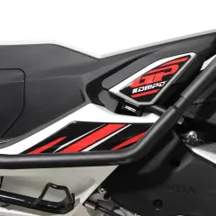 GP Kompozit Honda PCX 125 2021-2024 Uyumlu Artçı Ayak Pad Gri GP09330600802257