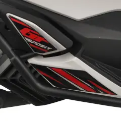 GP Kompozit Honda PCX 125 2021-2024 Uyumlu Artçı Ayak Pad Gri GP09330600802257