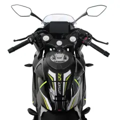 GP Kompozit CF Moto 250 SR 2020-2024 Uyumlu Tank Pad Seti Sarı GP04050601302204