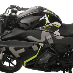 GP Kompozit CF Moto 250 SR 2020-2024 Uyumlu Tank Pad Seti Sarı GP04050601302204