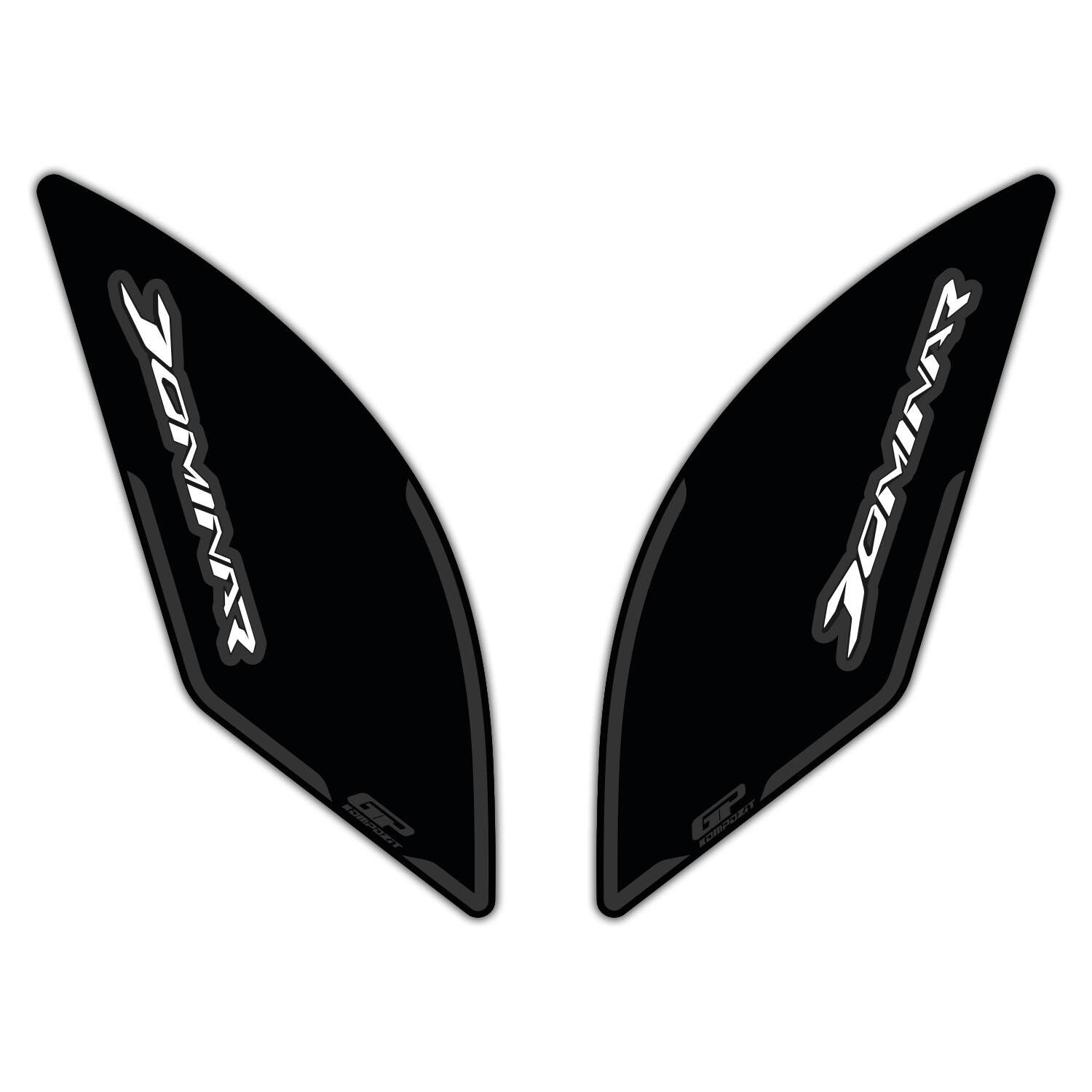 GP Kompozit Bajaj Dominar 250 / 400 2017-2024 Uyumlu Yan Pad Siyah GP01030600101849