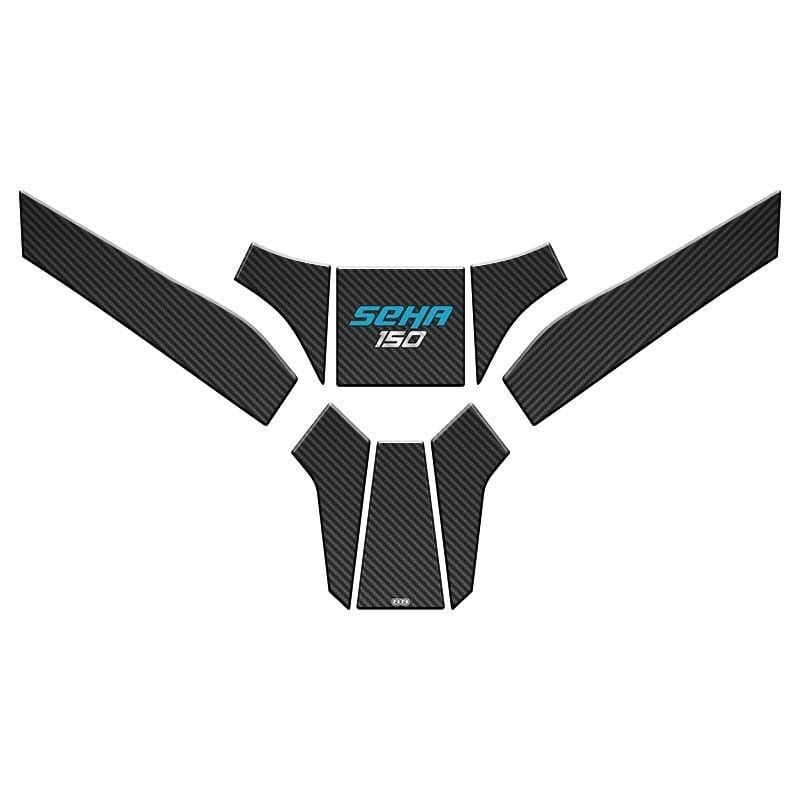 KANUNİ SEHA 150 2022 - 2024 UYUMLU TANK PAD MAVİ