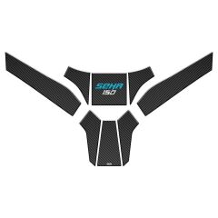 KANUNİ SEHA 150 2022 - 2024 UYUMLU TANK PAD MAVİ