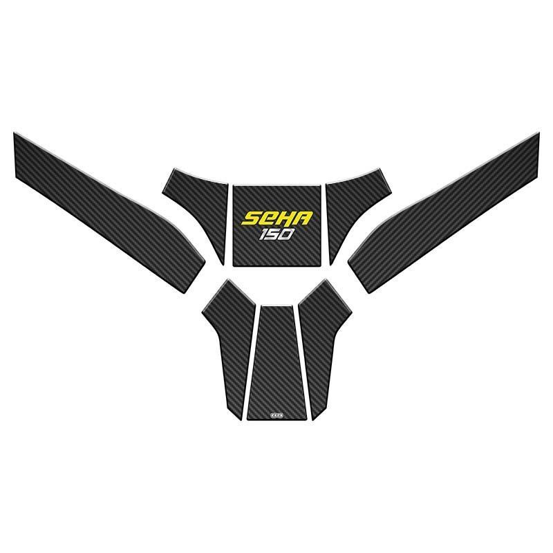 KANUNİ SEHA 150 2022 - 2024 UYUMLU TANK PAD SARI