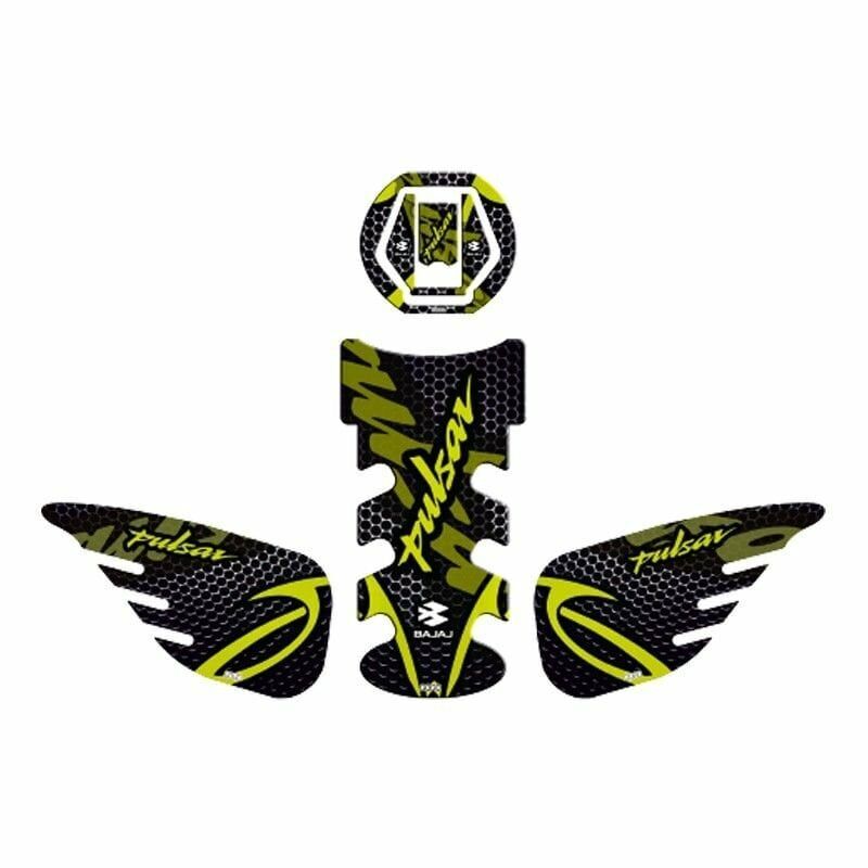 BAJAJ PULSAR 2014 - 2024 UYUMLU Tank Pad Set 007 PULSARSET007