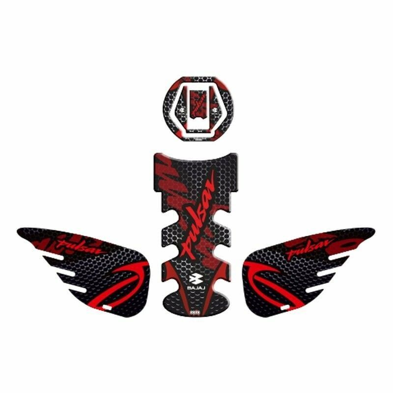 BAJAJ PULSAR 2014 - 2024 UYUMLU Tank Pad Set 004  PULSARSET004